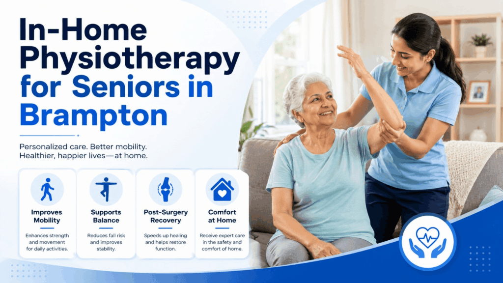 Home Physiotherapy for Seniors in Brampton